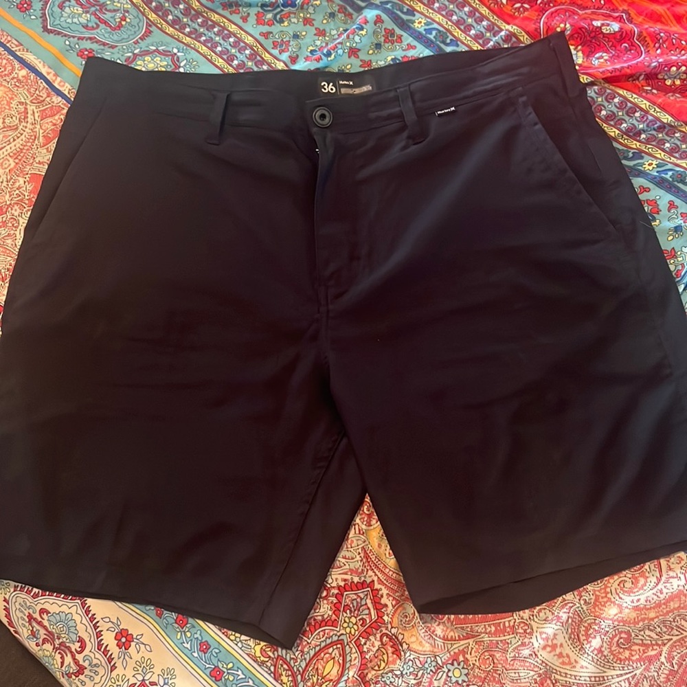 Black Hurley Shorts